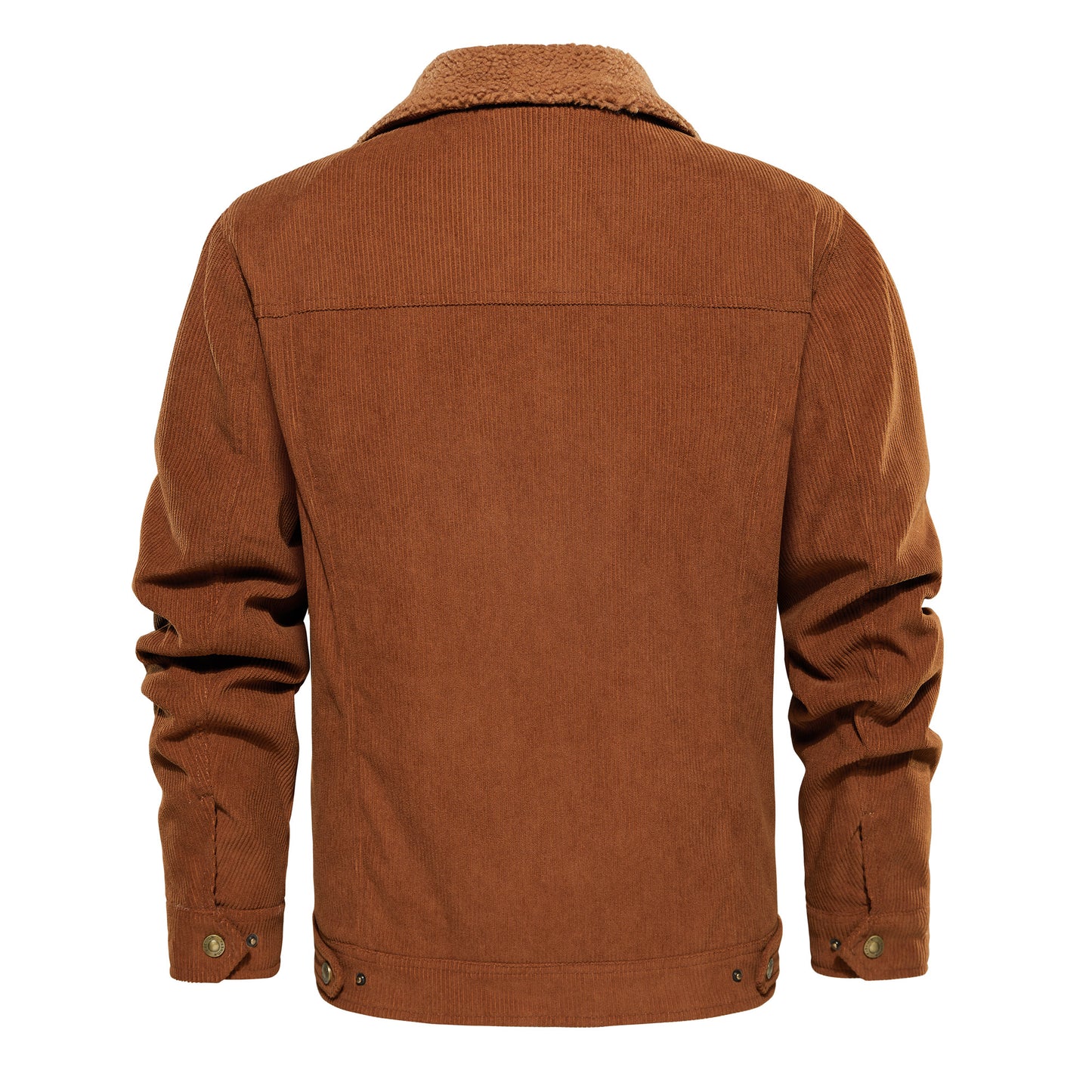 Men's Jacket Winter Sherpa Lined Warm Thick Trucker Cargo Coat