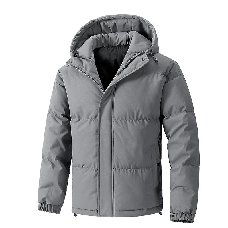 Winter Loose Hooded Cotton-padded Jacket Thickened Coat