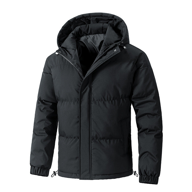 Winter Loose Hooded Cotton-padded Jacket Thickened Coat